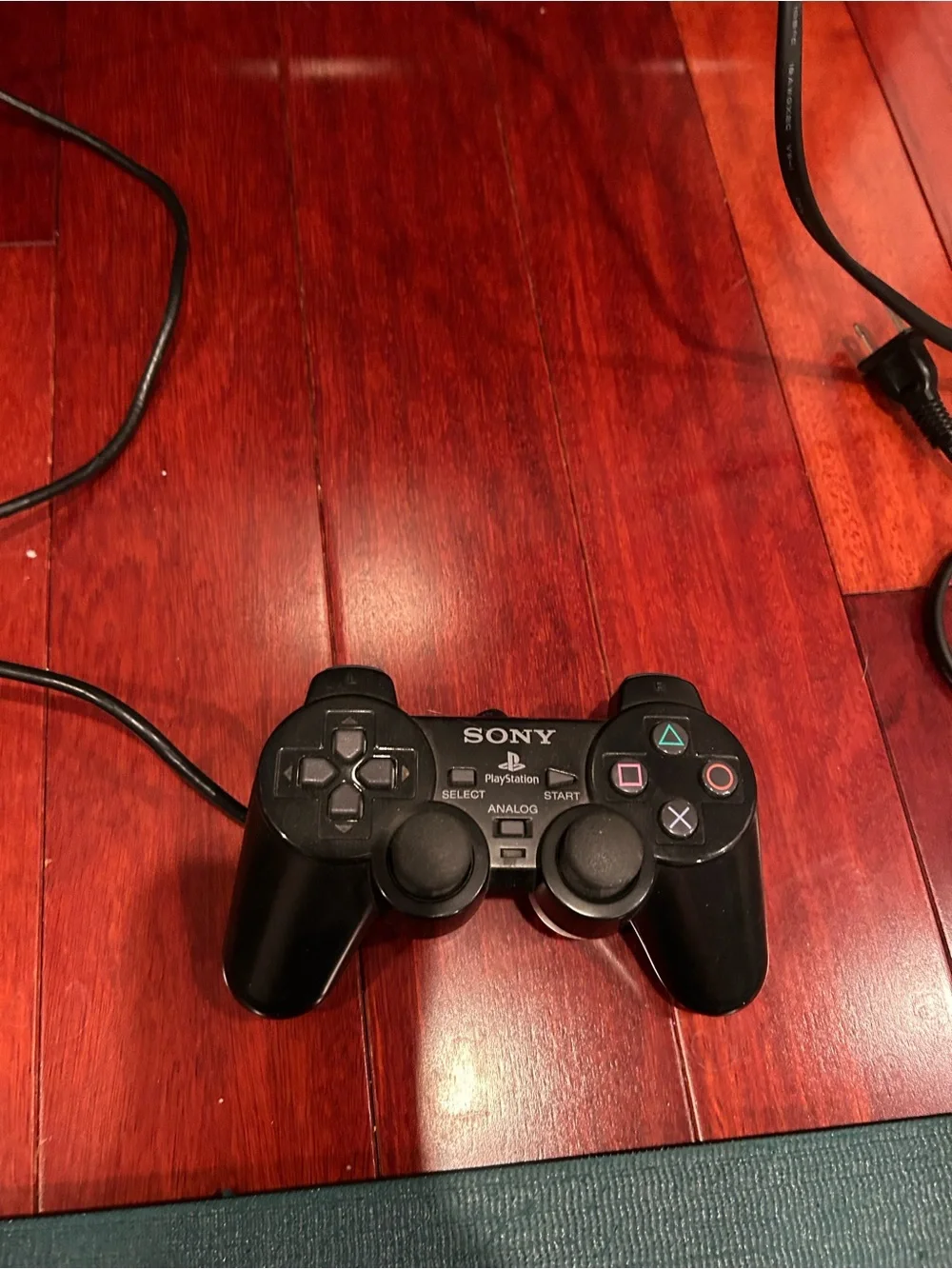 Sony PS2 Slimline Console in Black with Blue Logo
